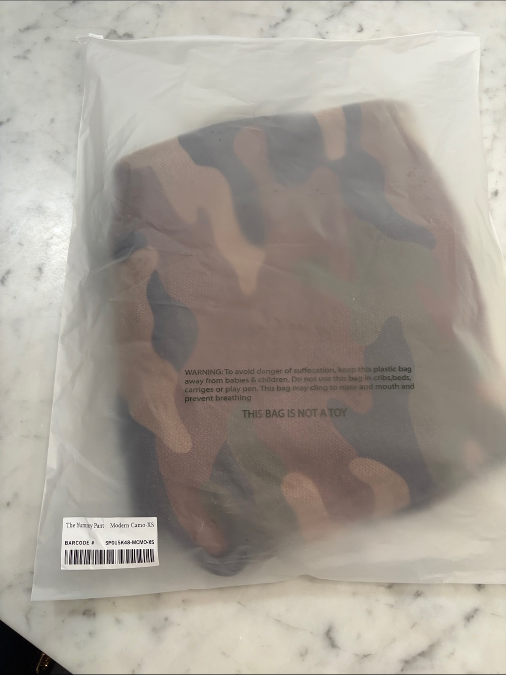 Kids Camo Leggings - Brown Camo